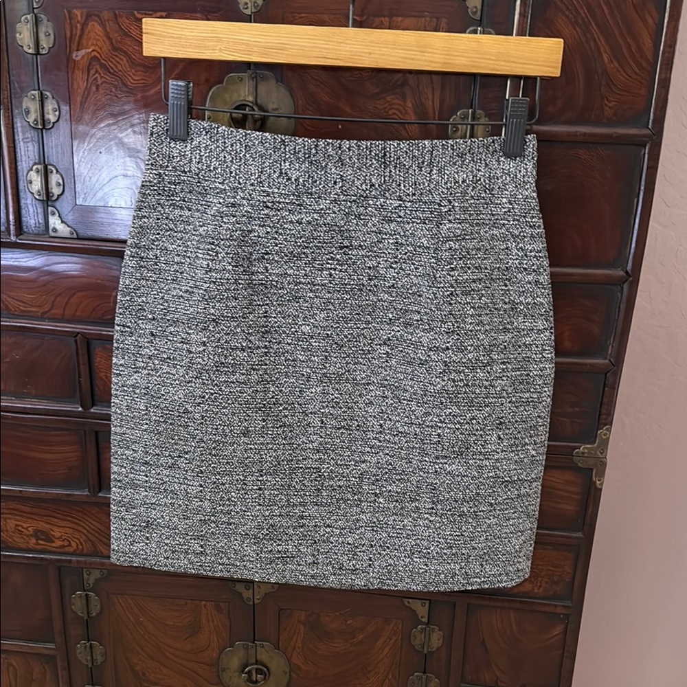 Gray textured wool blend Proenza Schouler Women's mini Skirt